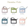 HAKATA NO MORI LEATHER Genuine Leather, Double-sided, Clear, ID Card