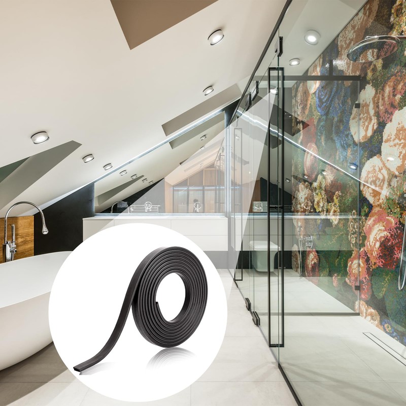 75" Flexible Magnetic Strip, Flex Magnetic Strip Refill, Shower Door