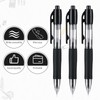 Sayglossy 48 Pack Mini Ballpoint Pens Small Pocket 1.0mm Black