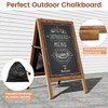Chezerra A Frame Chalkboard Sign, 40"x20" Extra Large Sidewalk Chalk