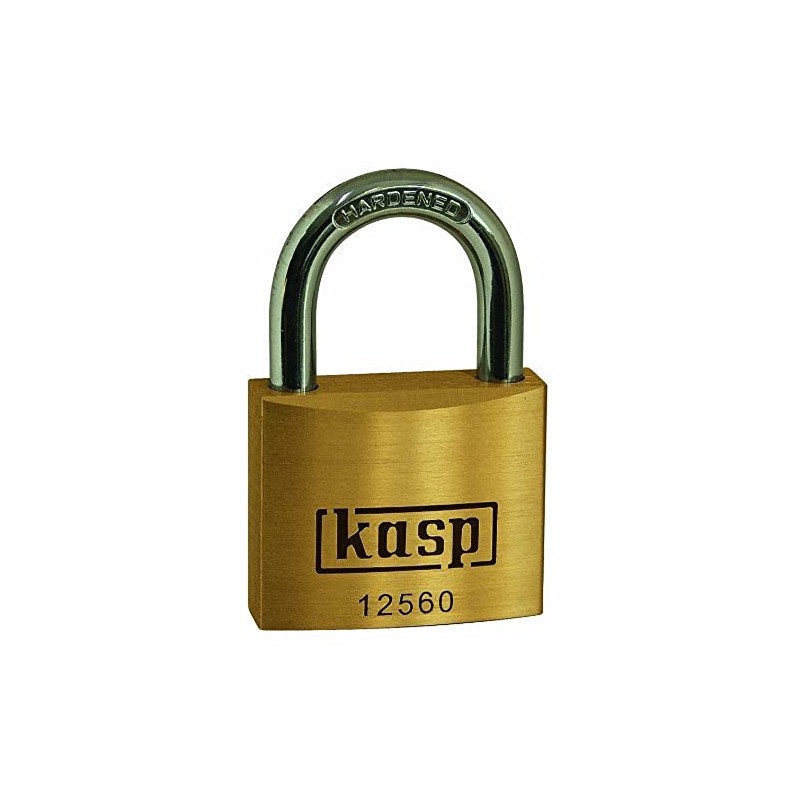 Kasp 125 Premium Brass Padlock - 60 Millimeters