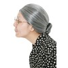 Katsurand Buns Grandma Wig Costume Props Unisex