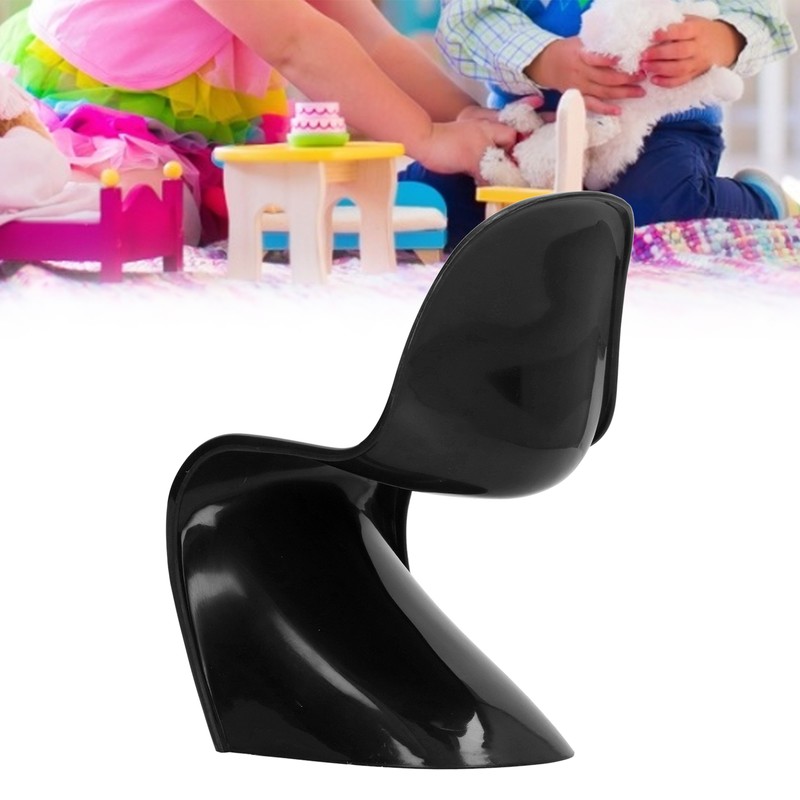 2pcs Miniature Chair 1/6 Scale Casual Cute Style DIY Small