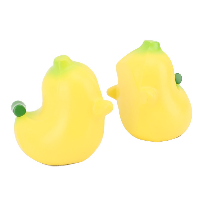 2Pcs Banana Bookend Hugging Bookends Cartoon Resin Bookend Book Stopper