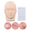 Maniquí Cabeza +pestañas Práctica,extensiones Pestañas Piel