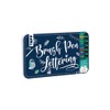 TOPP Brush Pen Lettering Design Tin (19 x 11.5 cm),