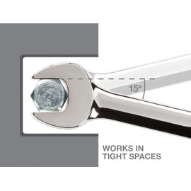 TEKTON 18051 Stubby Combination Wrench, 11/16-Inch