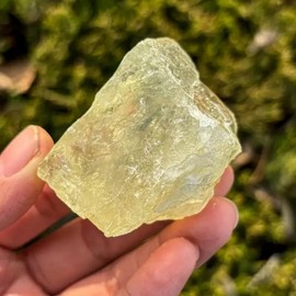 Gemstone Citrine Raw Crystal 1PC, Natural Stone Crystals Raw Gemstones and Crystals for Meditation, Decoration, Gemstone Collection