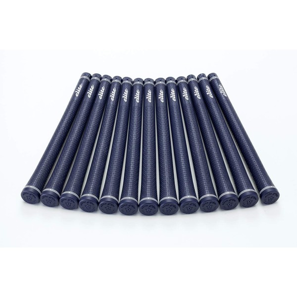 elitegrips TD50 Golf Grips, Set of 13, Navy with Backline
