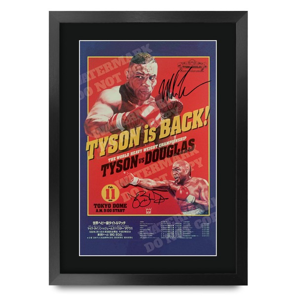 HWC Trading FR A3 Mike Tyson vs Buster Douglas 1990