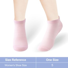 4 Pairs Reformer Pilates Socks, Yoga Socks for Women Non Slip, Grip Socks Pilates for Dance, Training, Ballet, Fitness (Yellow+Pink+Yellow+Pink)