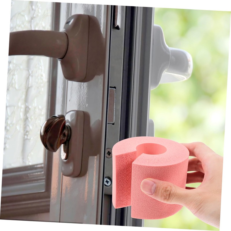 NOLITOY 2pcs Soft Door Protectors No Drill Door Slam Stopper