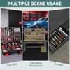 48PCS Tool Magnetic Wrench Organizer,Customizable Magnet Modular Tool Organizer for