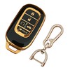 WKEDQAF Car TPU Key Shell for Honda Key Fob Cover