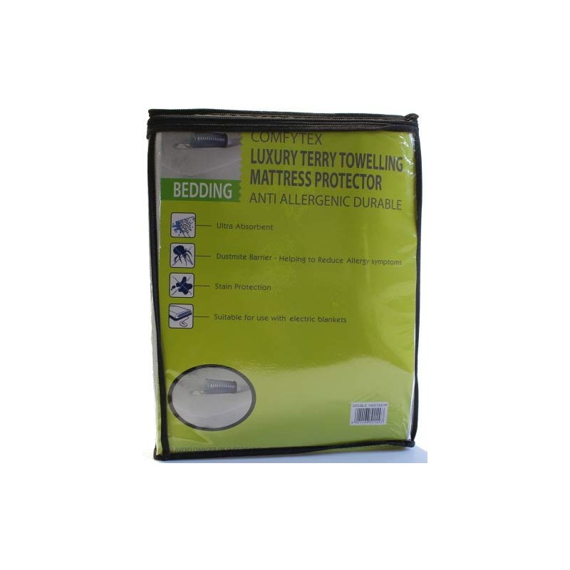 NIGHTS WATERPROOF, FOOTTEE, MATTRESS PROTECTOR, FITTED SHEET FOR DOUBLE BED,