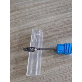 2pcs carbide nail drill bits nail file tools (Medium-M, Blue)