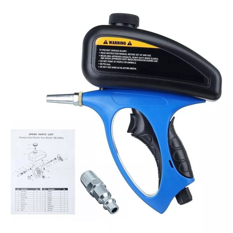 Generic Pneumatic Pistola De Chorro De Arena Para Sandblast Neumática