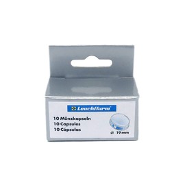 19mm-Cent, Coin Capsules, 10 pack