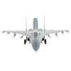 DCD Sukhoi Su-27 Flanker Fighter Aircraft Compass Ghost Grey Scheme
