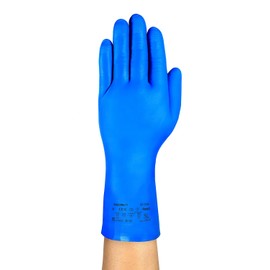Ansell AlphaTec 37-310 Guantes de Nitrilo sin látex Gran Confort Durante Toda la Jornada Aporta Destreza y Sensibilidad Táctil Amplia Durabilidad. Talla 8 (Mediana) 12 Pares