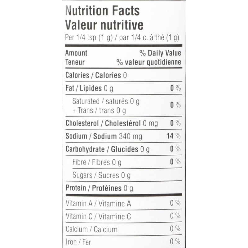 Hy's Seasoning Salt No MSG - 454g {Imported from Canada}