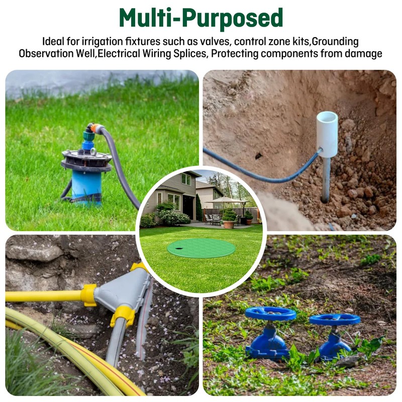 Multi-purposed Electrical Splice Box,Ground Observation Well Underground Junction Box Valve