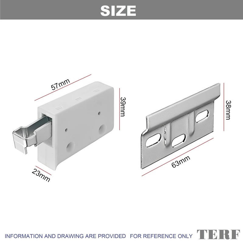 TERF® Kitchen Cabinet Universal Hanging Bracket with Wall Mounting Cupboard