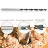 Wood drill bit set, for drills, 30 cm long wood