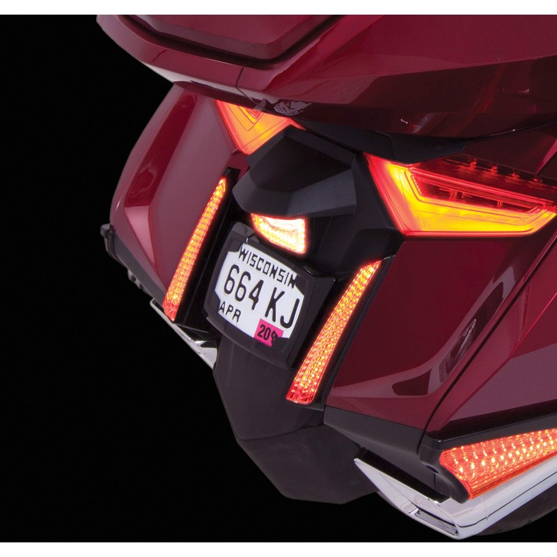 Goldstrike License Plate Frame (black) for Gold Wing