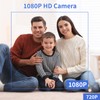 Mini Indoor Security Camera Wireless Home Camera Smart Small Outdoor