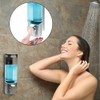 Casoter Wall Mounted Soap Dispenser Hand Shampoo and Shower Gel