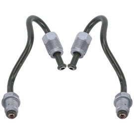 BOROCO 2 x brake hose, brake hose, rear left and right, 1K0611763E 1K0611763F, replacement for A3 convertible