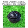 4Pcs Black Desk Flag Holders, 1 Hole Plastic Mini Flag