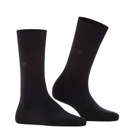 Burlington Women's Bloomsbury W SO Wool Cotton Plain 1 Pair Socks, Black (Black 3000), 3.5-7