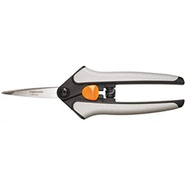 Fiskars Easy Action Micro-Tip Scissors, 16 centimetre Orange/White