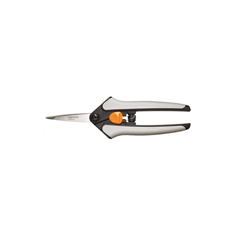 Fiskars Easy Action Micro-Tip Scissors, 16 centimetre Orange/White