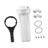 Sharplace Water Filter Housing 1/4" Port Easy to Install Spare