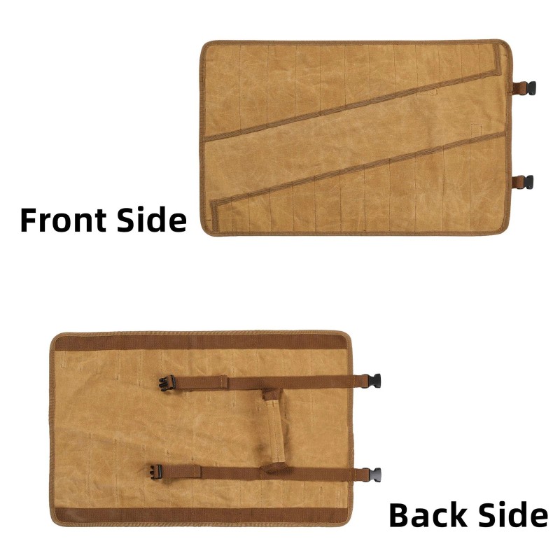 Kamiditer Wrench Roll Up Organizer Pouch - Heavy Duty 16oz