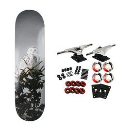 All I Need Skateboard Complete Trembley Snow Owl 8.1"