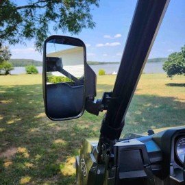 KEEPDSGN UTV Side Mirrors 1.75" & 2" Bar For John Deere Gator HPX 625I 825I 860I 855D XUV