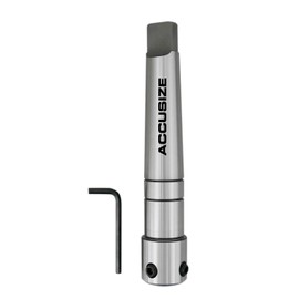 Accusize Industrial Tools Magnetic Drill Annular Cutter Arbor Mt4 to 3/4'' Weldon Shank, Mc00-0004