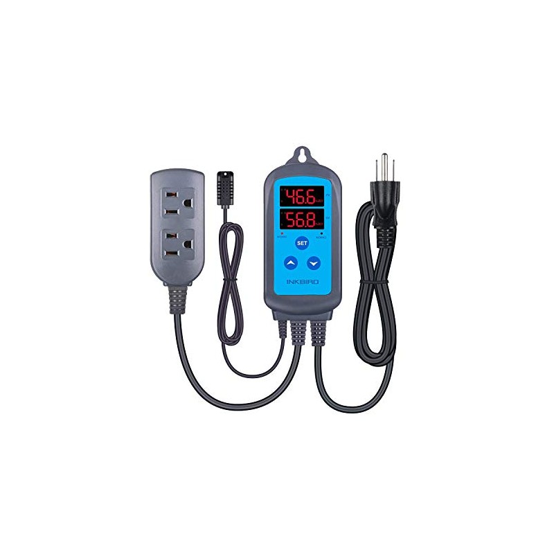 Inkbird ITC-308 Temperature Controller with IHC-200 Humidity Controller