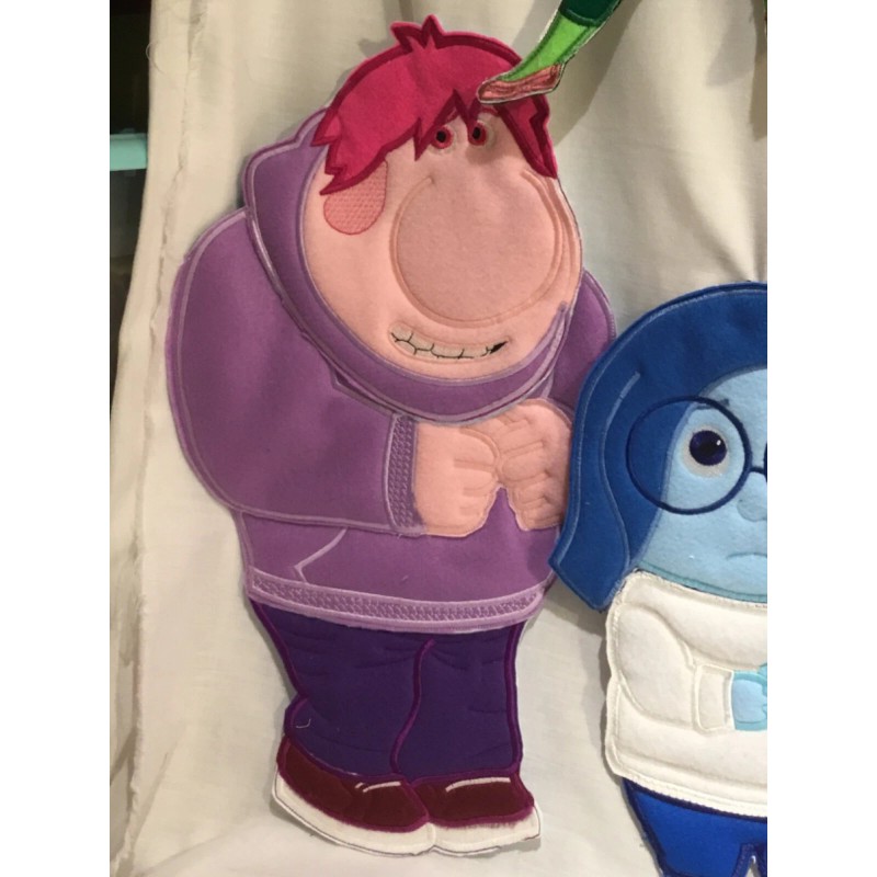 Handmade Inside Out Felt Wall Hanging Set Large