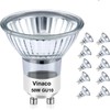 Vinaco Halogen GU10 Bulb Dimmable 50W 2800K Warm White for