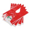 100Pcs Christmas Gift Bag Cute Food Grade Eco Friendly Reusable