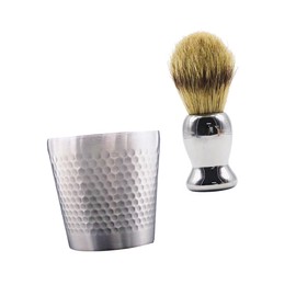 Healeved 1set Men Shaving Brush Set Bowl Soft Bristle Beard Grooming Brush Practical Shaving Tool for Easy Application Stylish Design for Daily Use