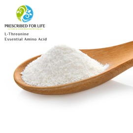 Prescribed For Life Threonine Powder (Assay: > 99%) | L-Threonine Essential Amino Acids Supplement | Vegan, Gluten Free, Non GMO (1kg / 2.2lb)