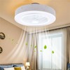 LIAPDG 32W*2 Pineapple Bead Fan Lamp, 110V/60HZ Ceiling Fan Light