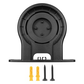 Namvo Speaker Wall Mounted Holder for Dot 3rd 4rd Generation with Cable Management Smart Speaker Accessories - Black