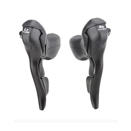 MicroNEW Shifter, Dual Control Lever, 2 x 7, 3 x 7, 3 x 8, 3 x 9 Speed, Trip Shifter, Road Bike, Derailleur, Compatible with Shimano STI Lever Set (2 x 7, 14S)